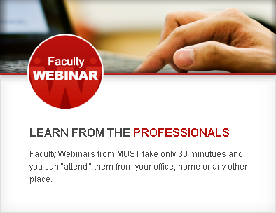 faculty webinar